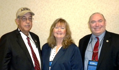 Dr. Frances Edwords, Gen. Russell Honore, and Dr. John Kiefer.