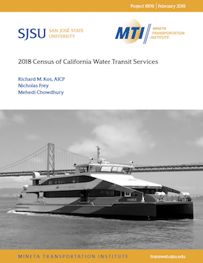 2018 Census of California Water Transit Services