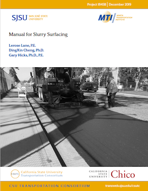  Manual for Slurry Surfacing