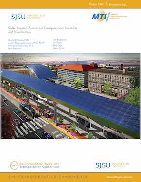 Solar-Powered Automated Transportation: Feasibility and Visualization 
