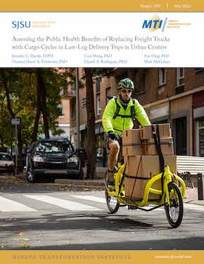 Assessing Public Health Benefits of Replacing Freight Trucks with Cargo Cycles in Last Leg Delivery Trips in Urban Centers