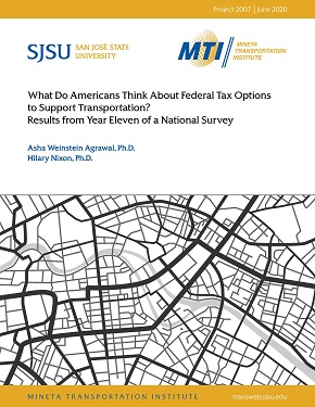 What Do Americans Think About Federal Tax Options to Support Transportation? Results from Year Eleven of a National Survey