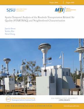 Spatio-Temporal Analysis of the Roadside Transportation Related Air Quality (STARTRAQ) and Neighborhood Characterization