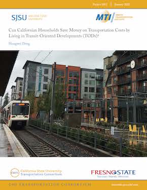 Can Californian Households Save Money on Transportation Costs by Living in Transit-Oriented Developments (TODs)?