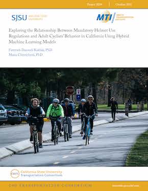 Exploring the Relationship Between Mandatory Helmet Use Regulations and Adult Cyclists’ Behavior in California Using Hybrid Machine Learning Models