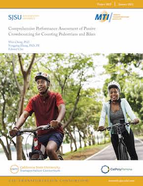 Comprehensive Performance Assessment of Passive Crowdsourcing for Counting Pedestrians and Bikes