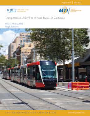Transportation Utility Fee to Fund Transit in California