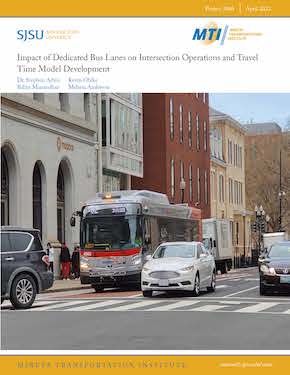 Impact of Dedicated Bus Lanes on Intersection Operations and Travel Time Model Development