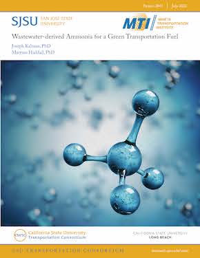 Wastewater-derived Ammonia for a Green Transportation Fuel