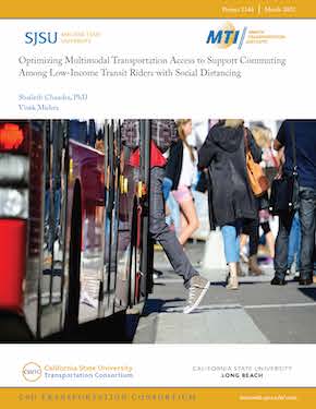 Optimizing Multimodal Transportation Access to Support Commuting Among Low-Income Transit Riders with Social Distancing 