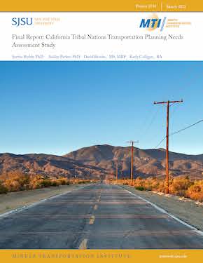 Final Report: California Tribal Nations Transportation Planning Needs Assessment Study