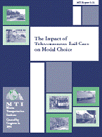 The Impact of Telecommuter Rail Cars on Modal Choice
