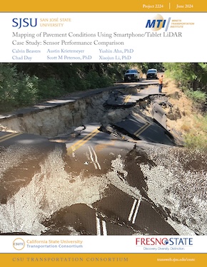 Mapping of Pavement Conditions Using Smartphone/Tablet LiDAR Case Study: Sensor Performance Comparison