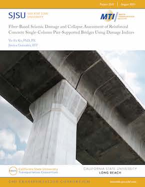 Fiber-Based Seismic Damage and Collapse Assessment of Reinforced Concrete Single-Column Pier-Supported Bridges Using Damage Indices