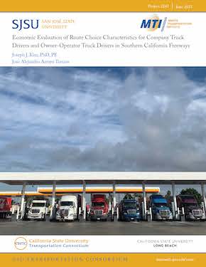 Economic Evaluation of Route Choice Characteristics for Company Truck Drivers and Owner-Operator Truck Drivers in Southern California Freeways