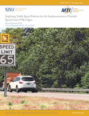 Exploring Traffic Speed Patterns for the Implementation of Variable Speed Limit (VSL) Signs