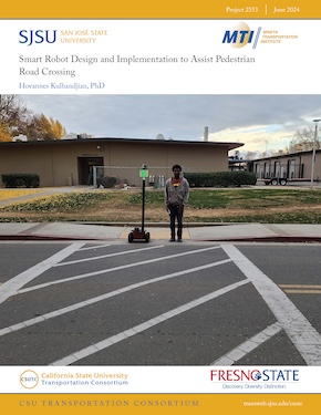 Smart Robot Design and Implementation to Assist Pedestrian Road Crossing