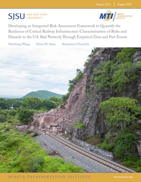 Developing an Integrated Risk Assessment Framework to Quantify the Resilience of Critical Railway Infrastructure: Characterization of Risks and Hazards to the U.S. Rail Network Through Empirical Data and Past Events