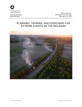 Planning, Training, and Exercising for Extreme Events on the Railroad
