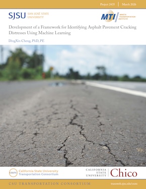 Development of a Framework for Identifying Asphalt Pavement Cracking Distresses Using Machine Learning