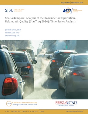 Spatio-Temporal Analysis of the Roadside Transportation-Related Air Quality (StarTraq 2024): Time-Series Analysis