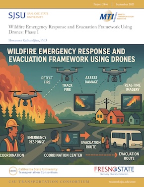 Wildfre Emergency Response and Evacuation Framework Using Drones: Phase I