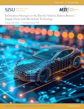 Information Strategies in the Electric Vehicles Battery Reverse Supply Chain with Blockchain Technology