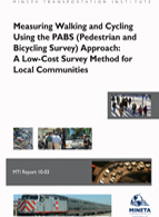 Measuring Walking and Cycling Using the PABS (Pedestrian and Bicycling Survey) Approach: A Low-Cost Survey Method for Local Communities