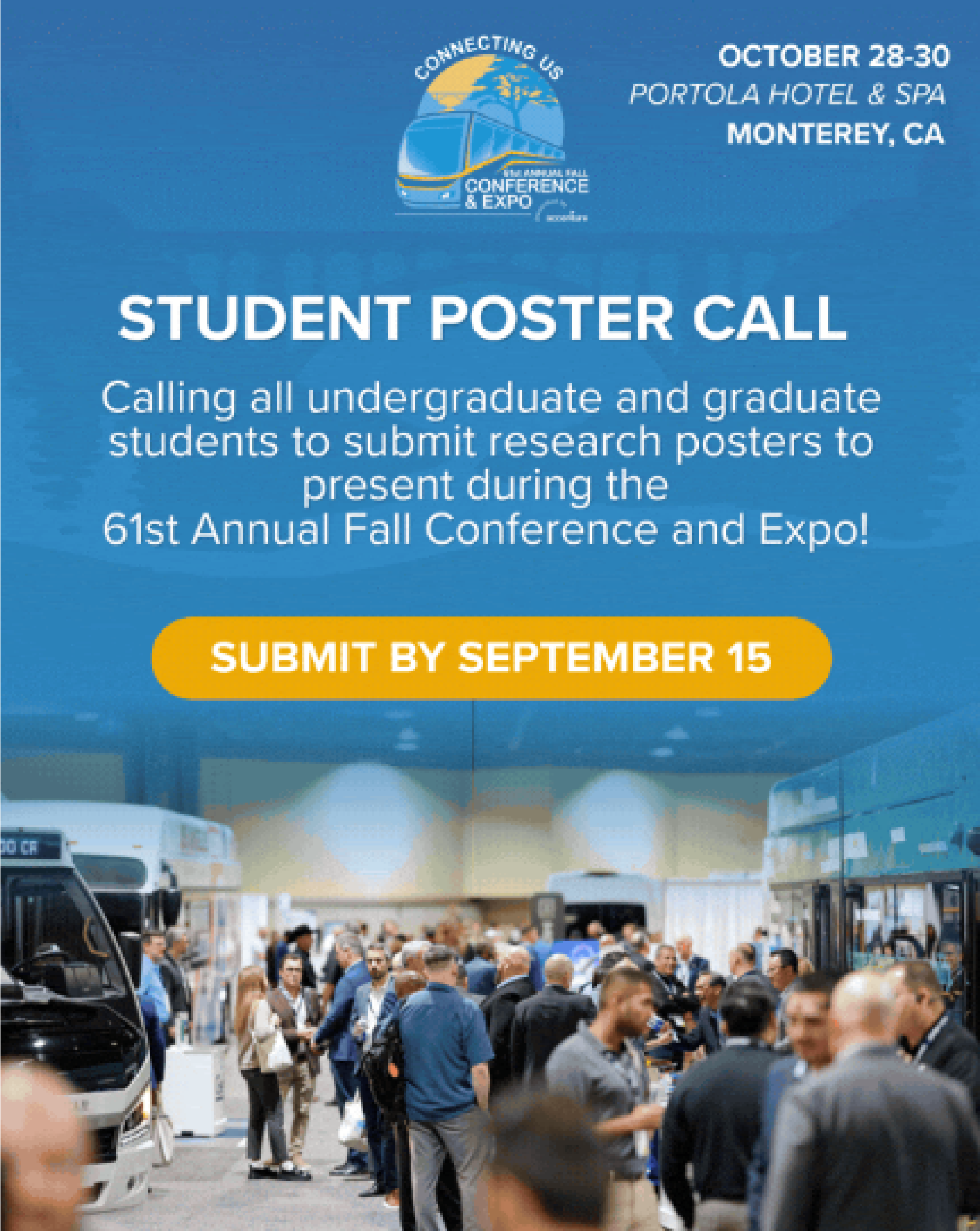 Student Poster Session at the 61st Annual Fall Conference & Expo