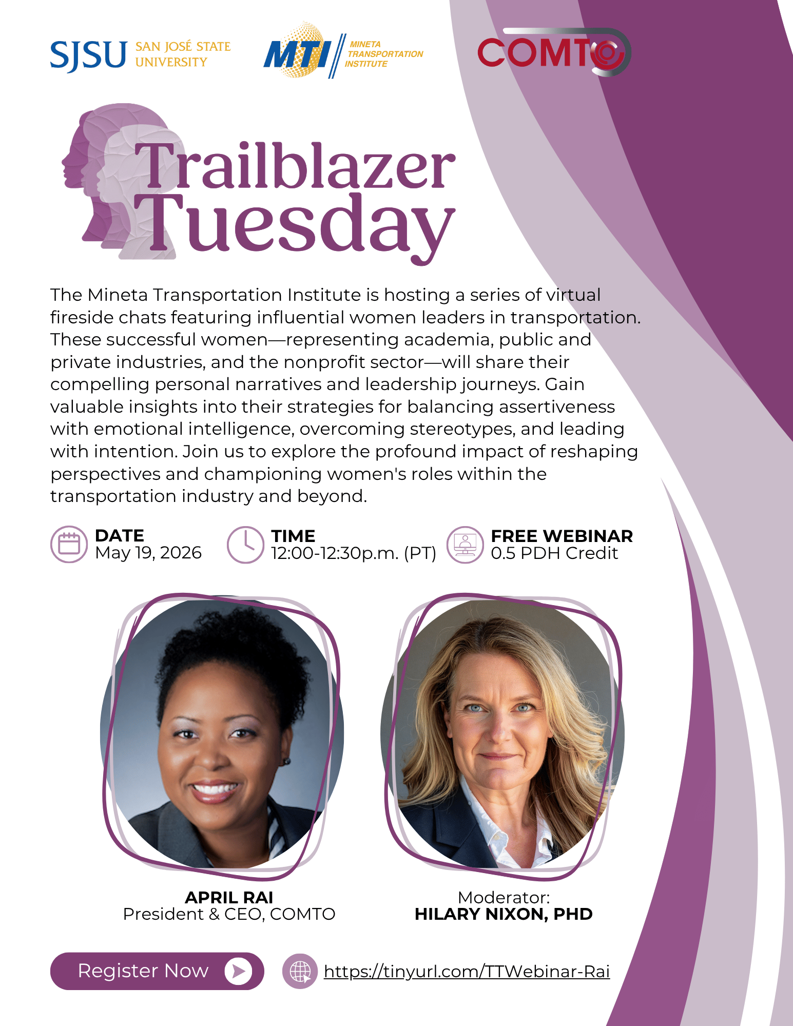 Trailblazer Tuesday Webinar - April Rai