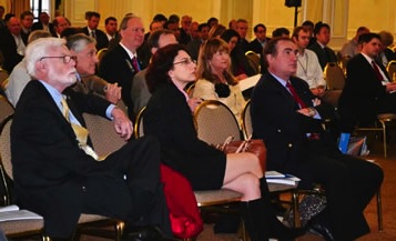Audience at high-speed rail summit