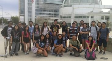 STI students at San Jose City Hall