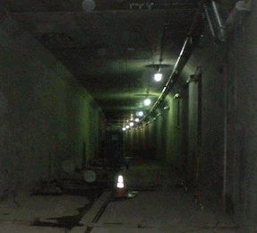BART tunnel under construction