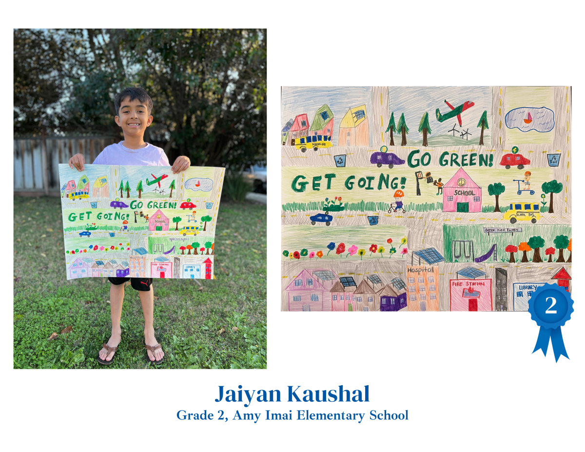 Jaiyan Kaushal, Grade 2, Amy Imai Elementary School