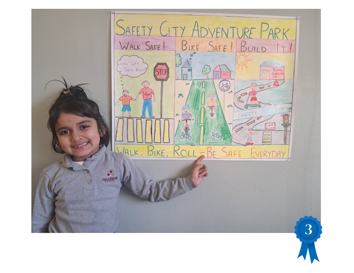 Anika Saxena, Grade 1, Challenger School, Harwood
